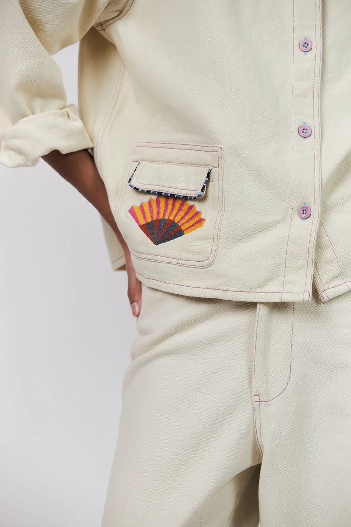 Lollys Laundry I April Jacket I Creme - Dutch Hideout
