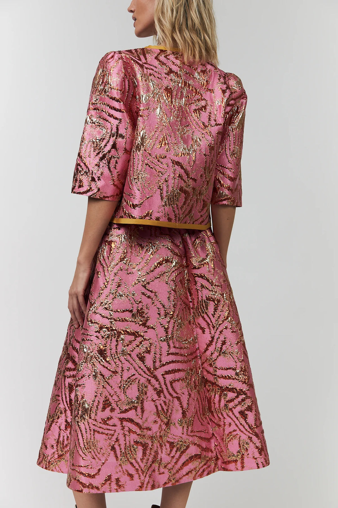 Lollys Laundry I Bristol Midi Skirt I 51 Pink - Dutch Hideout