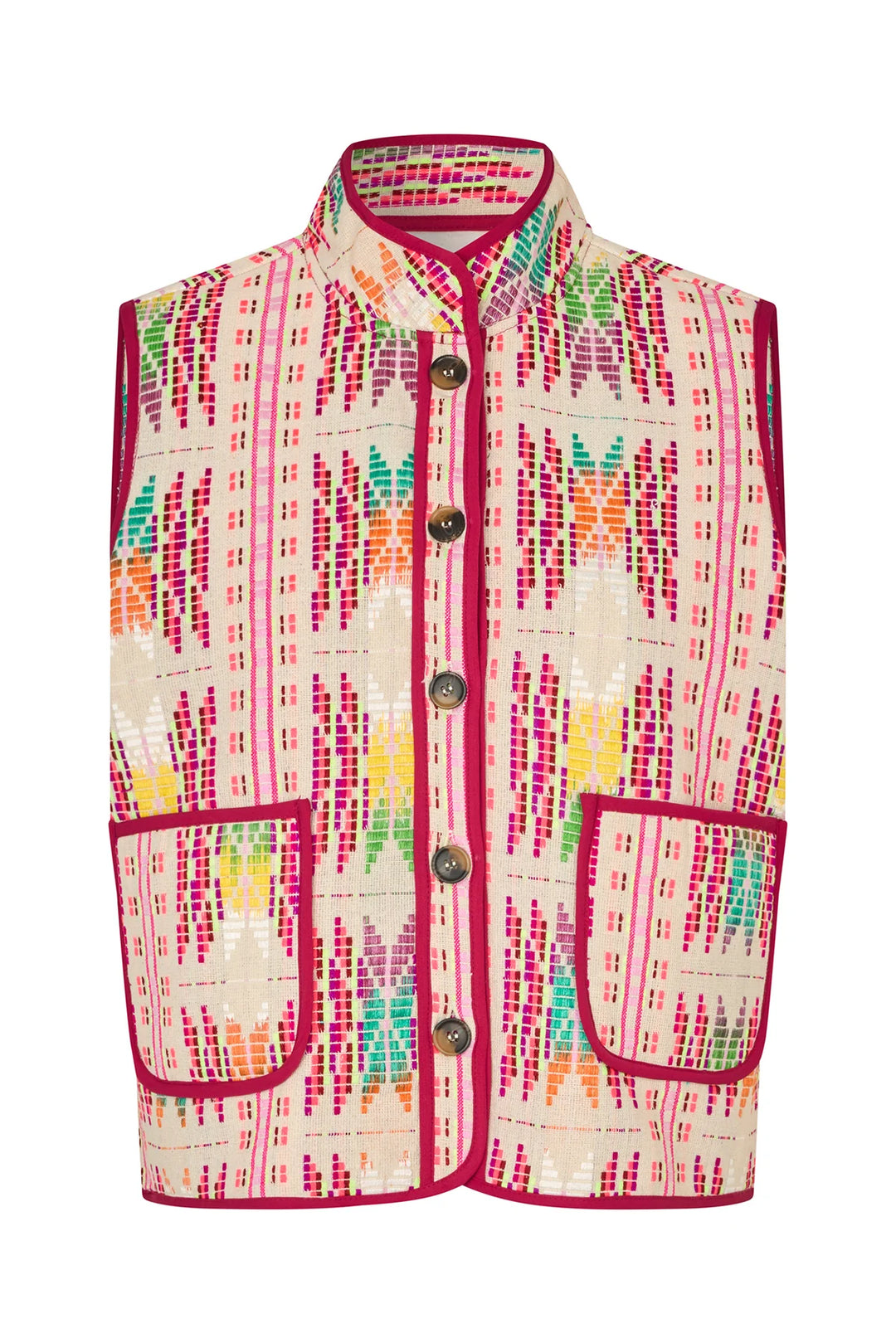 Lollys Laundry I Cairo QuiltedVest I 51 Pink - Dutch Hideout