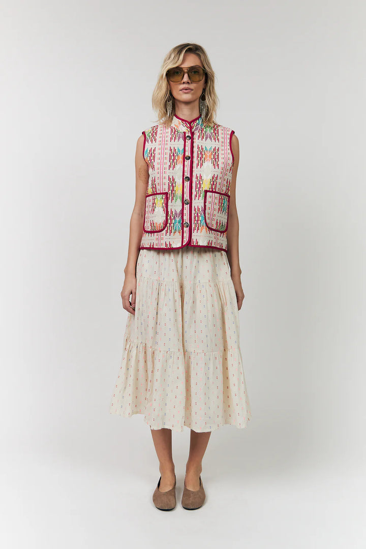 Lollys Laundry I Cairo QuiltedVest I 51 Pink - Dutch Hideout