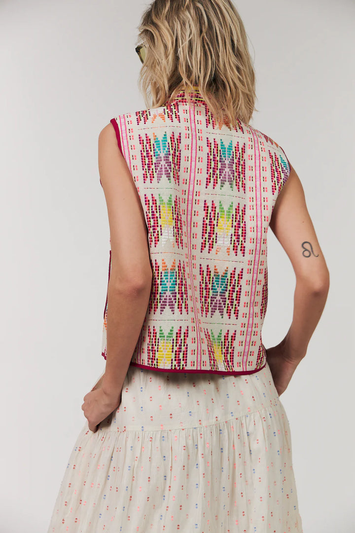 Lollys Laundry I Cairo QuiltedVest I 51 Pink - Dutch Hideout