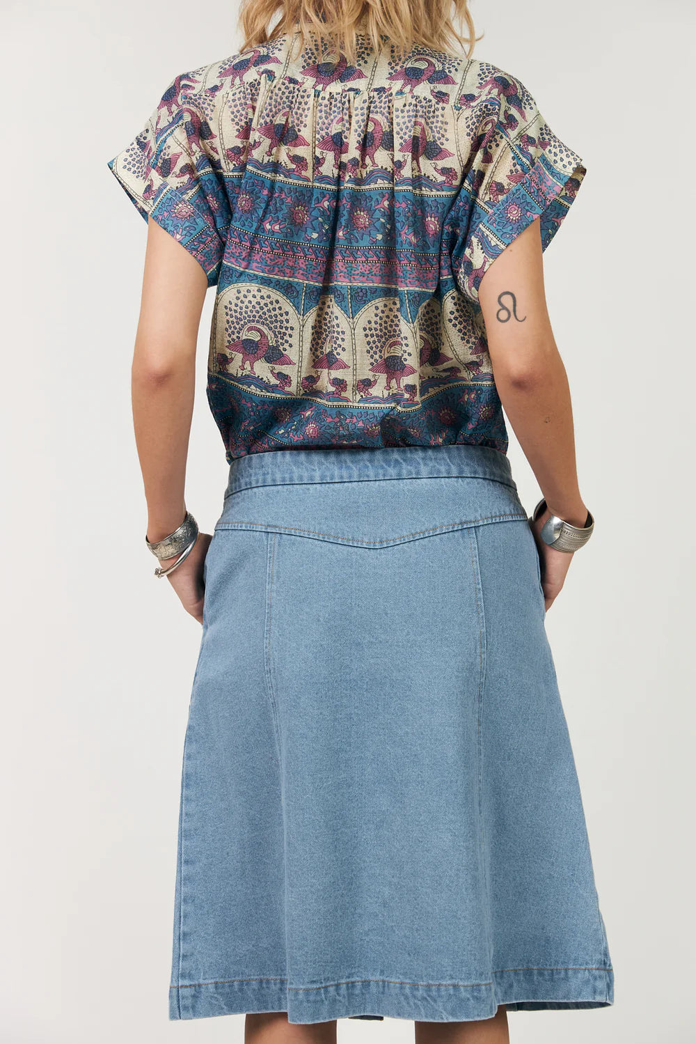 Lollys Laundry I Badal Shirt I 20 Blue - Dutch Hideout