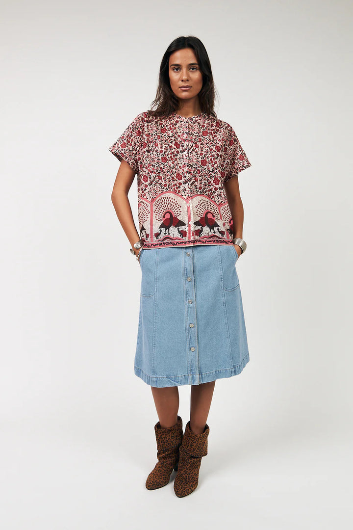 Lollys Laundry I Mya Shirt I 30 Red - Dutch Hideout