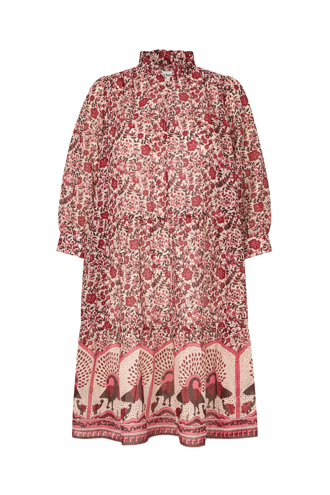 Lollys Laundry I Sabine Short Dress I 30 Red - Dutch Hideout