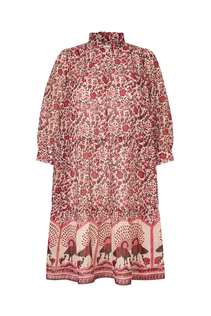 Lollys Laundry I Sabine Short Dress I 30 Red - Dutch Hideout