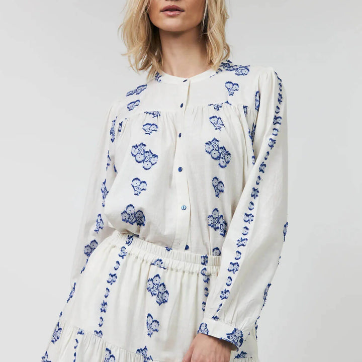 Lollys Laundry I Nicky Shirt I Creme - Dutch Hideout
