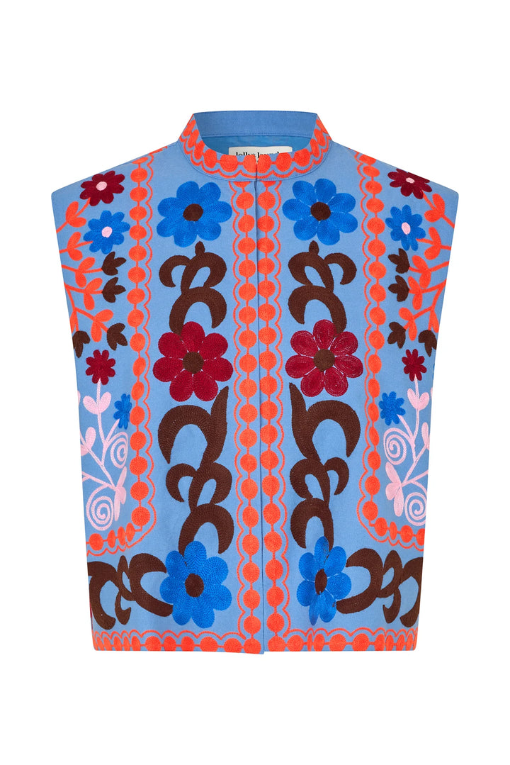 Lollys Laundry I Bin Vest I 20 Blue - Dutch Hideout