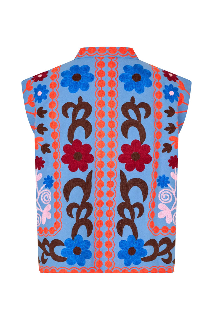 Lollys Laundry I Bin Vest I 20 Blue - Dutch Hideout