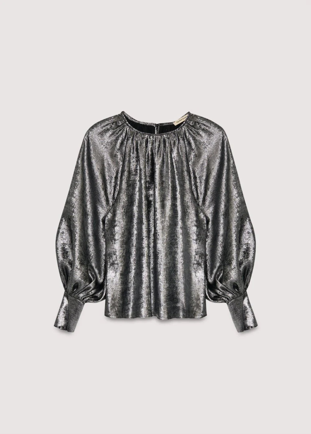 The New Society | Uxia Woman Blouse| Silver