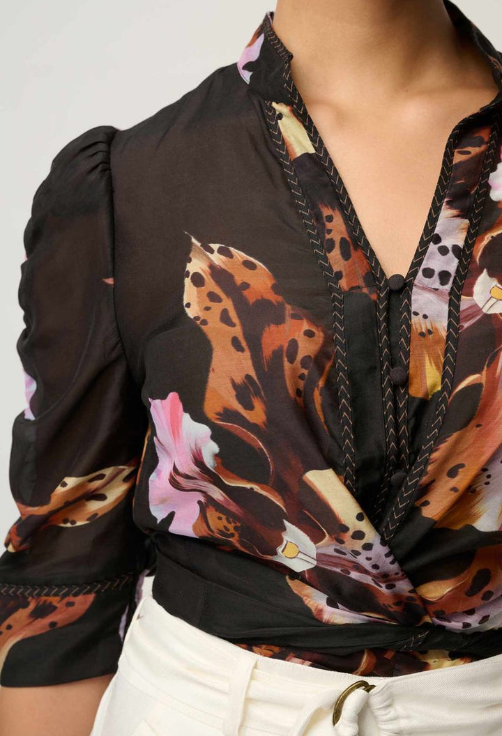 Once Was | Calantha shirt | sunset Orchid - Dutch Hideout
