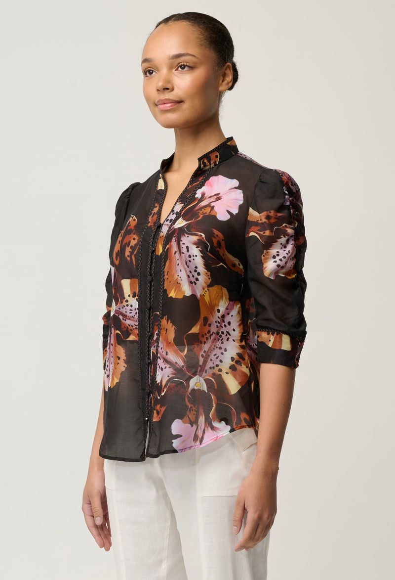 Once Was | Calantha shirt | sunset Orchid - Dutch Hideout