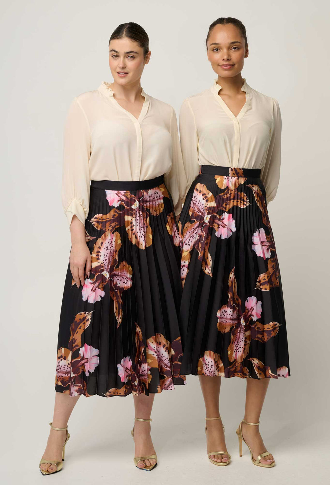 Once Was | Iris skirt | sunset Orchid - Dutch Hideout