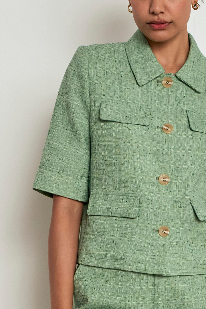 Zoe Kratzmann | Orient jacket - Apple