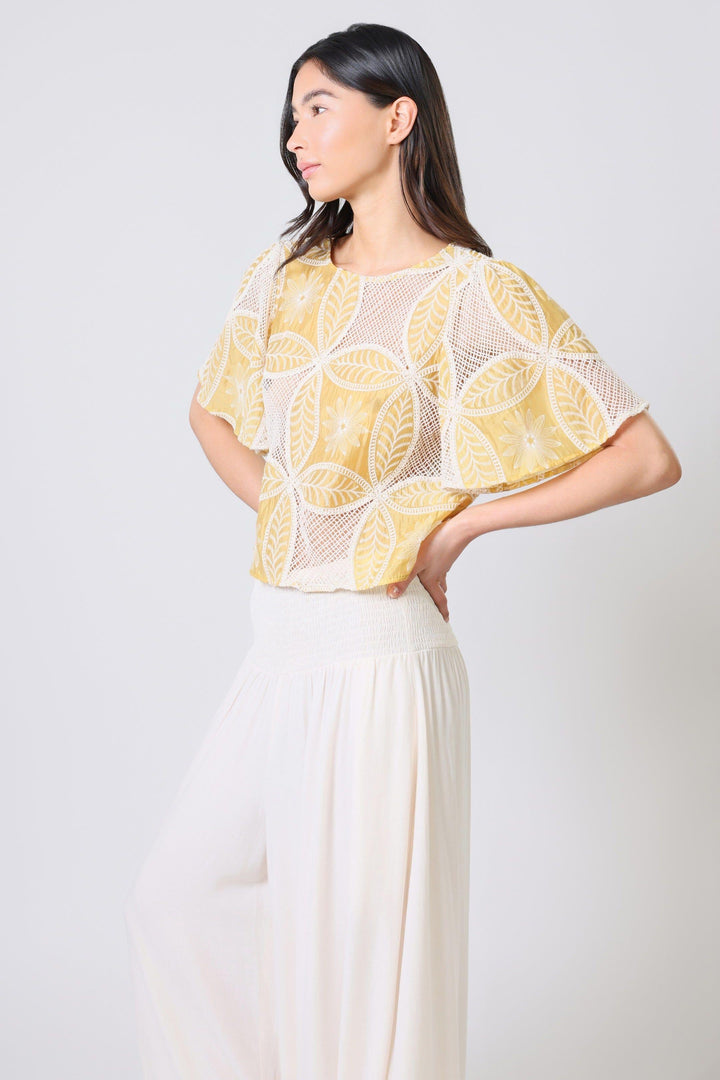 Traffic People | Rene Blouse - Yellow