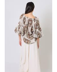 Traffic People | Rose Blouse - Choc