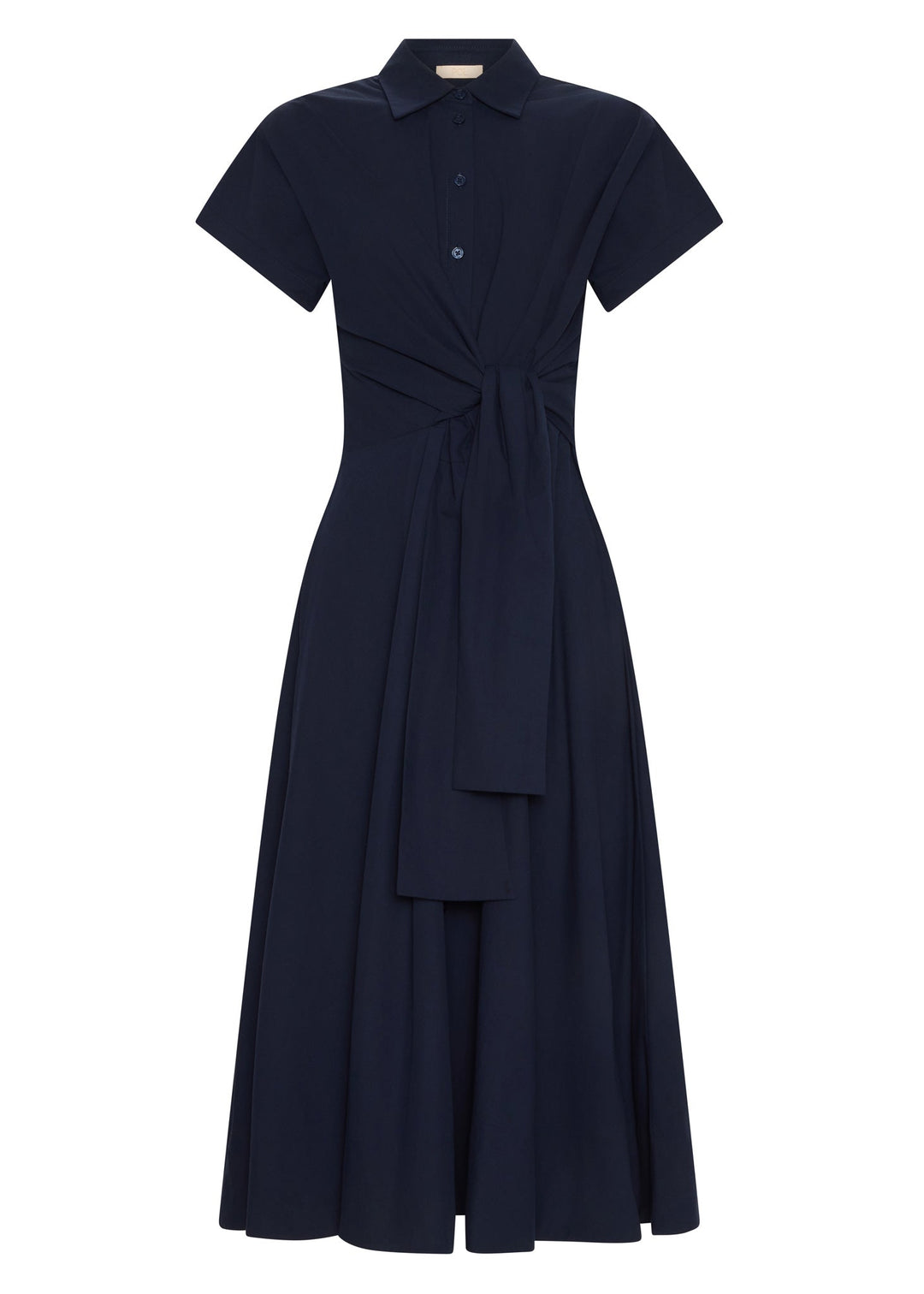 Pol | Elina Wrap shirt dress - Ink