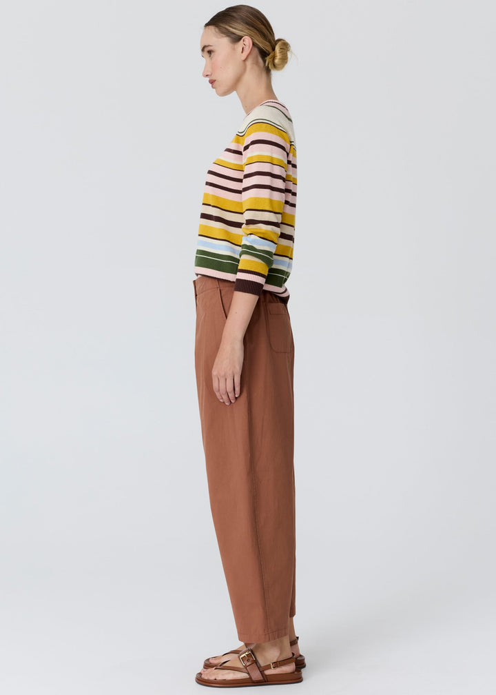 Pol | Tiller knit - Pink Multistripe