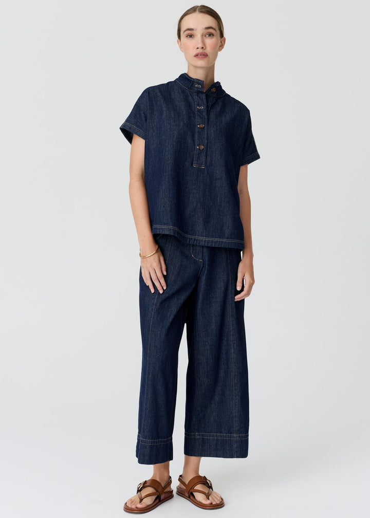Pol | Anise Denim shirt- Ink
