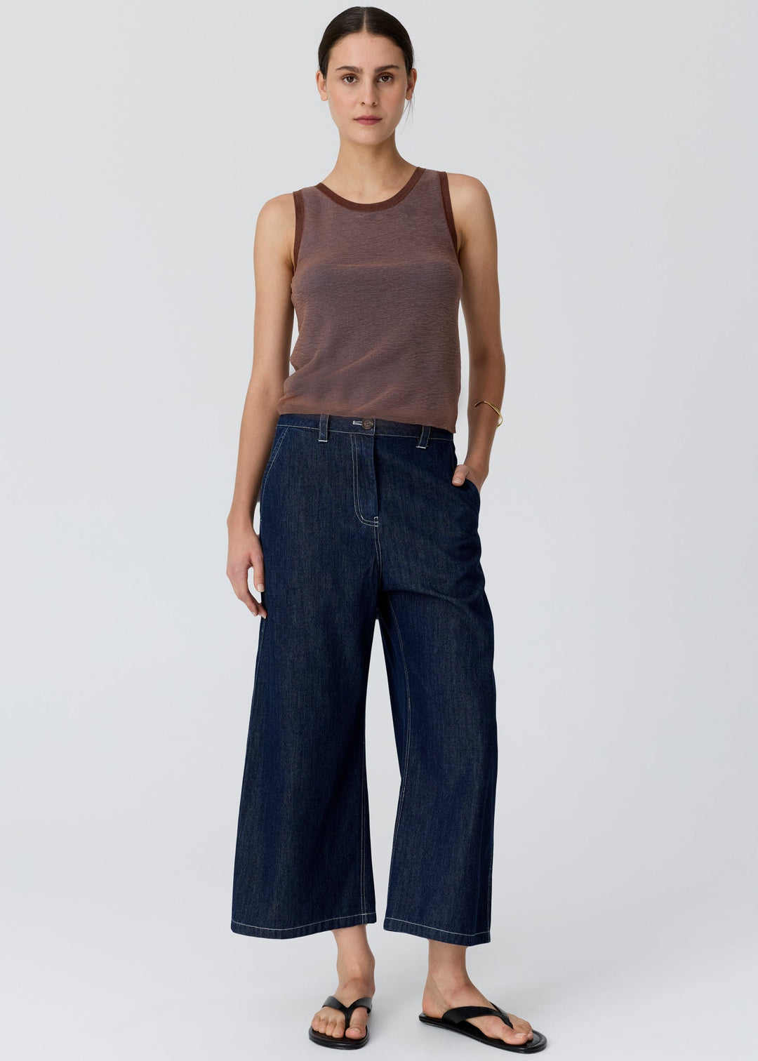 Pol | Carpenter denim pant - Ink
