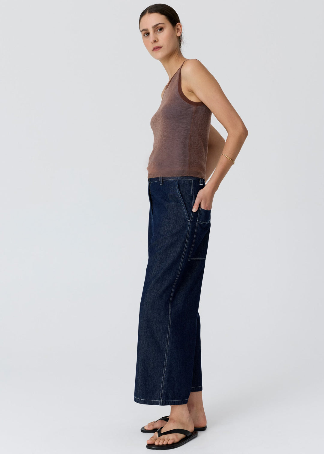Pol | Carpenter denim pant - Ink