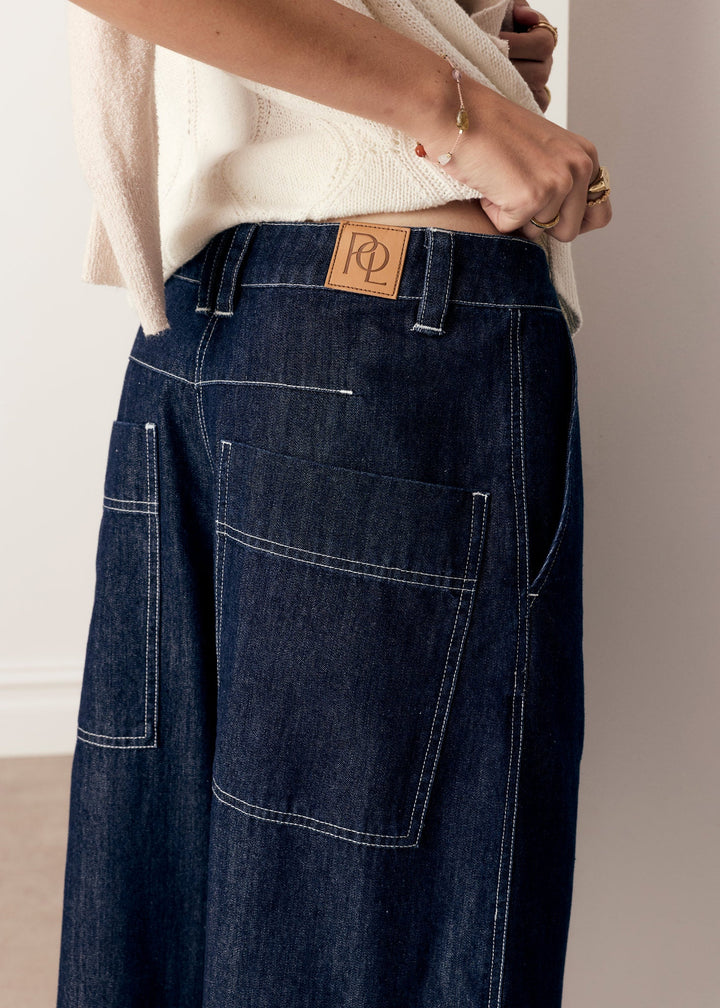 Pol | Carpenter denim pant - Ink