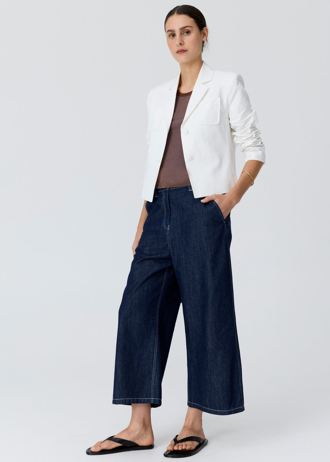 Pol | Lira Jacket - White