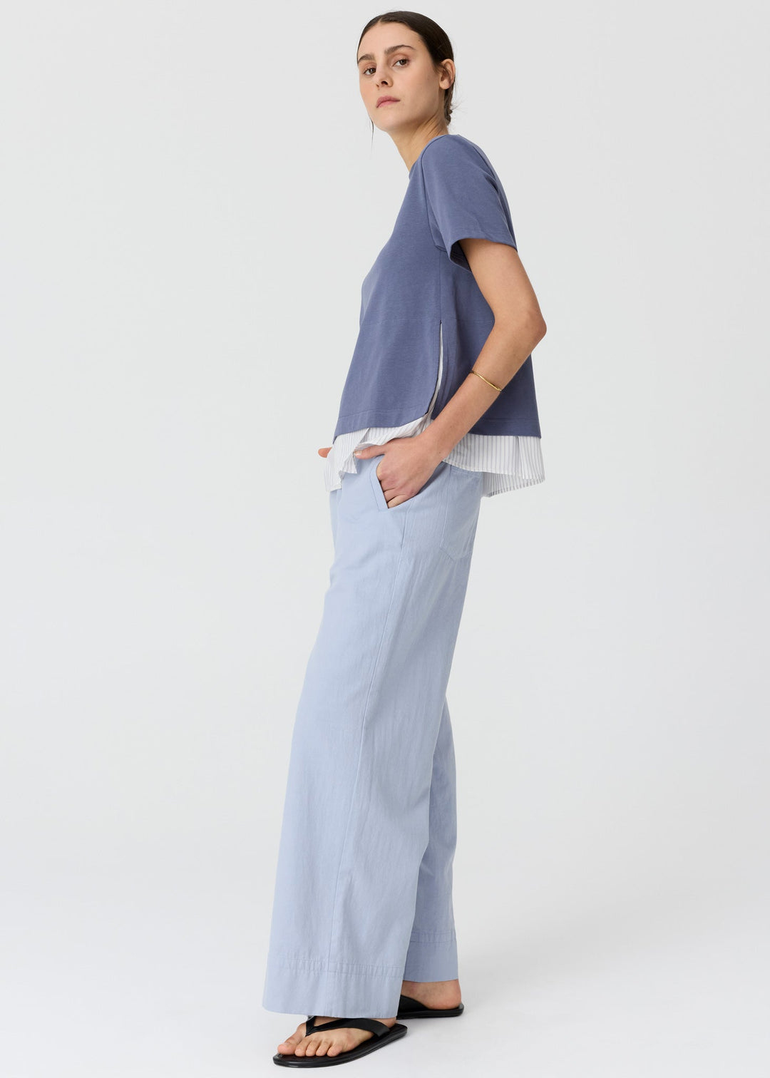 Pol | Mirel Multimedia Tee - Blue