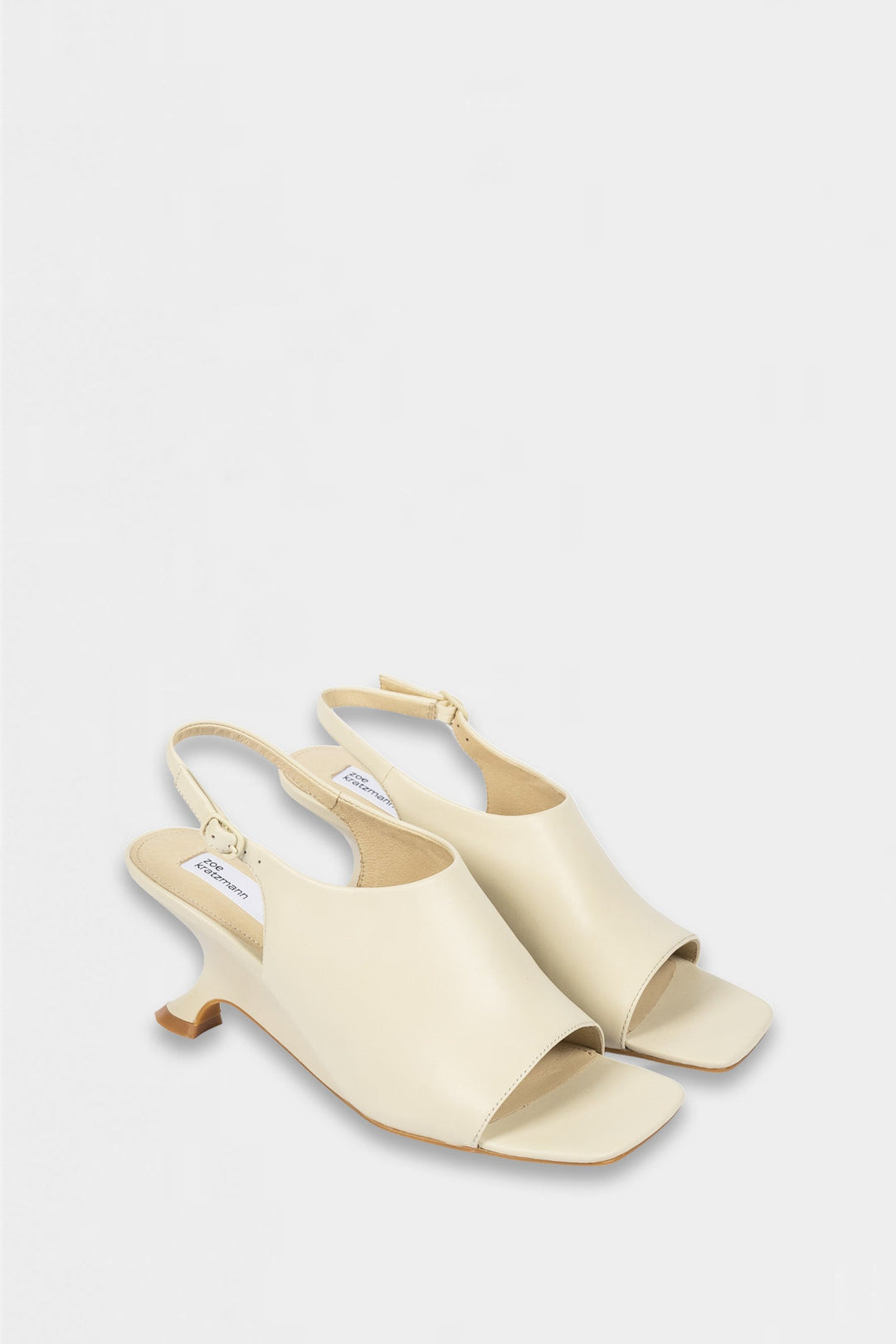 ZOE KRATZMANN I DALLIANCE HEEL I PARCHMENT