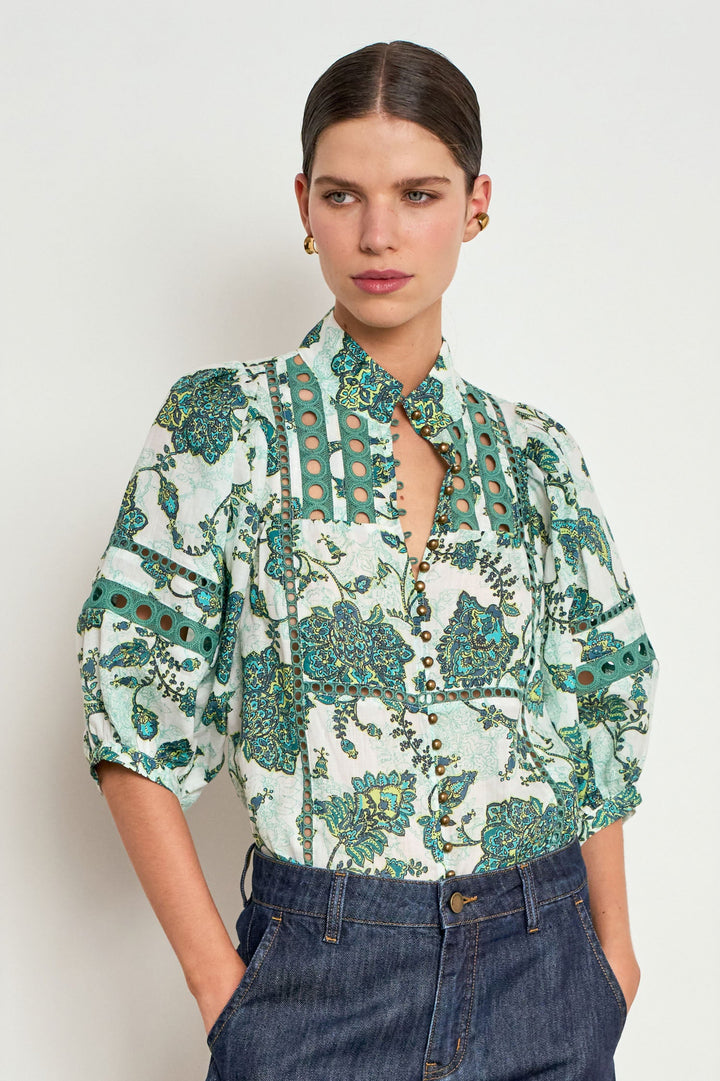 Zoe Kratzmann | Extend top - garden paisley - Dutch Hideout