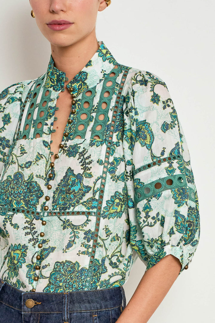 Zoe Kratzmann | Extend top - garden paisley - Dutch Hideout