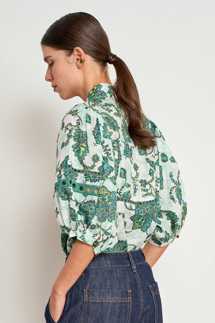 Zoe Kratzmann | Extend top - garden paisley - Dutch Hideout