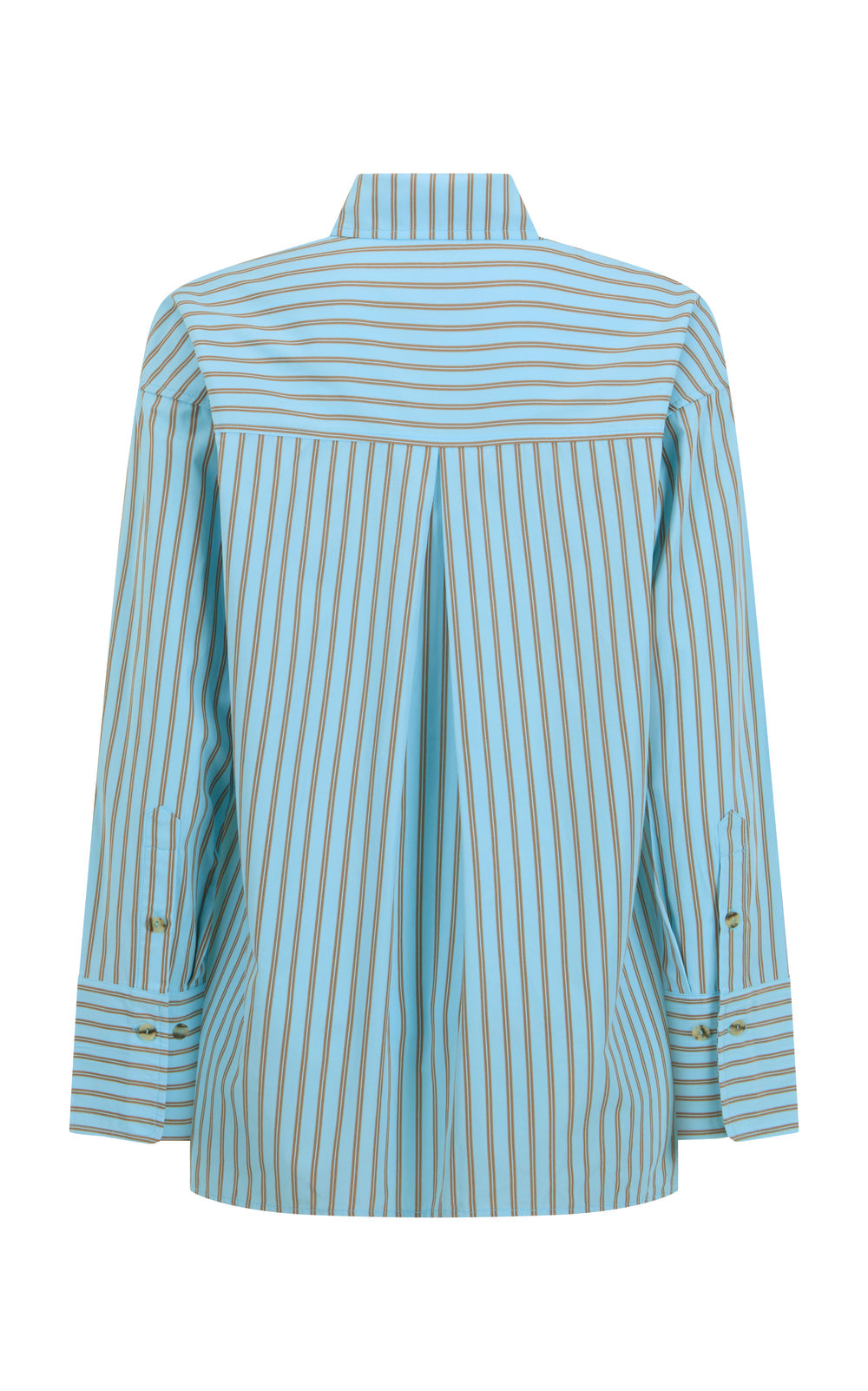 Araminta JAMES | AJJA STRIPE SHIRT SKY BLUE