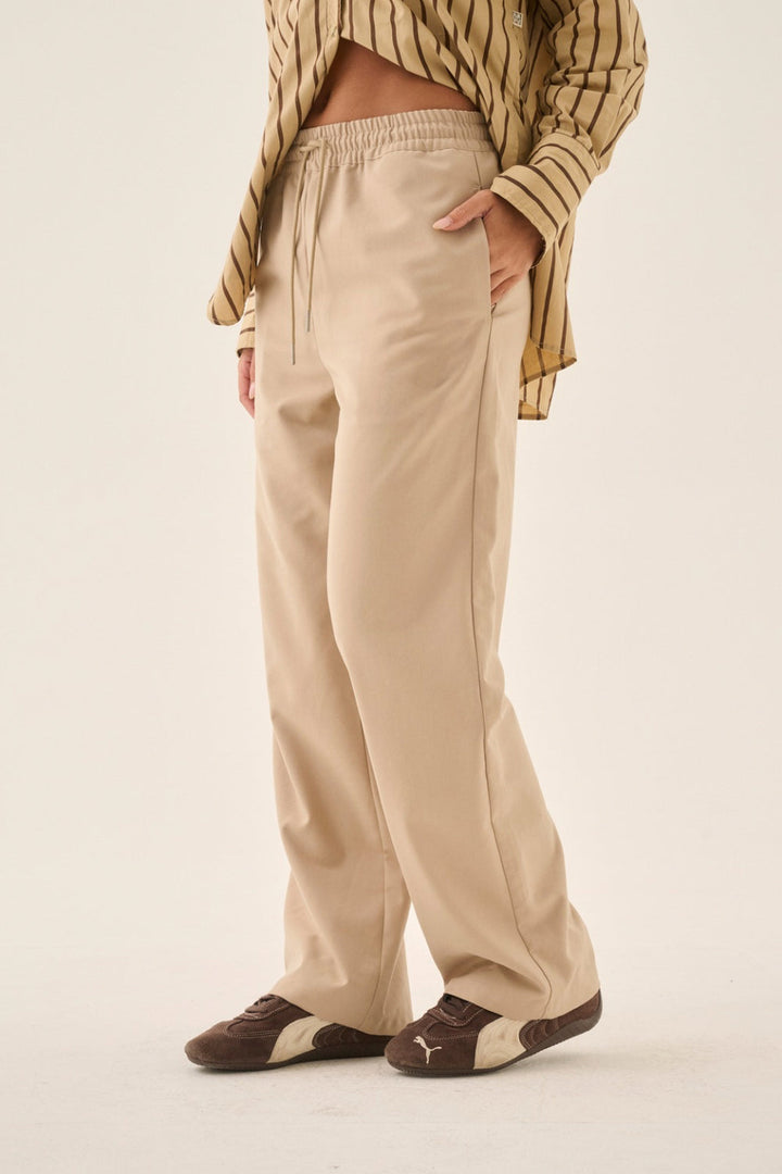 ARAMINTA JAMES I AJ TWILL PANT BEIGE
