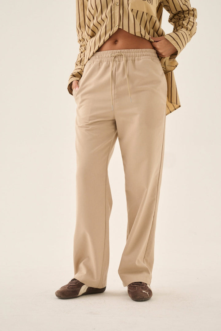 ARAMINTA JAMES I AJ TWILL PANT BEIGE