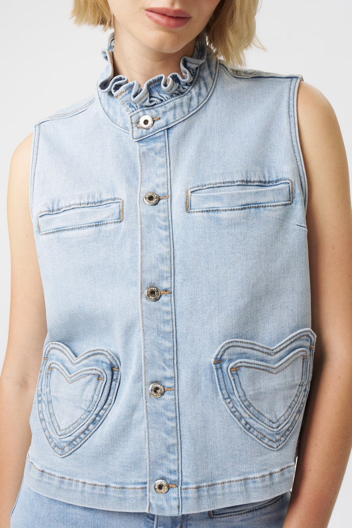 KIREINA | Amy Vest - Sky Blue