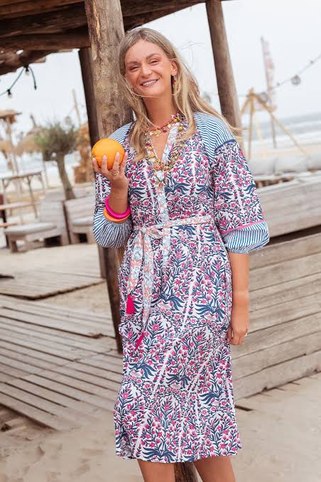 Place du Soleil | Blue Rosa Long Dress