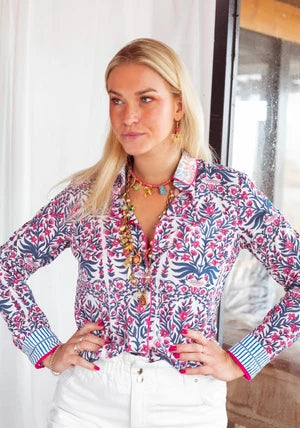 Blue Rosa Blouse