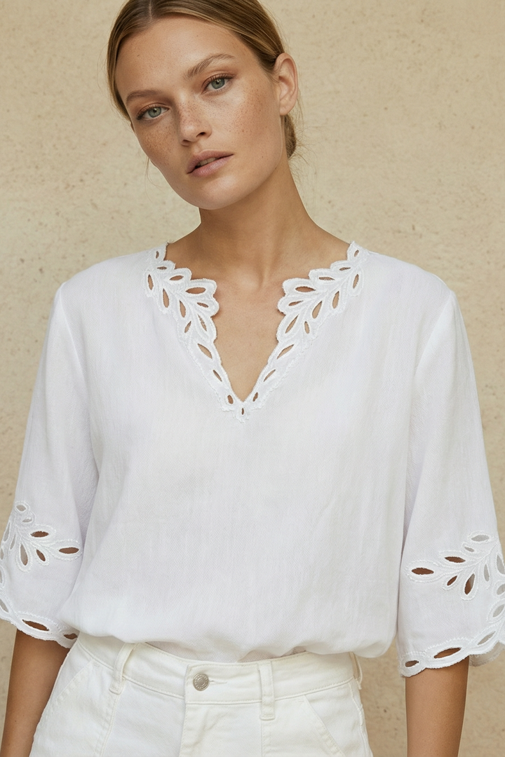 Lola | Cordelia shirt - White