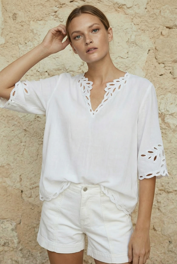 Lola | Cordelia shirt - White