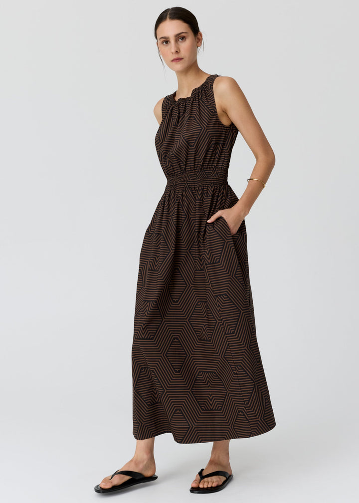 POL Clothing| Trellis Tank Dress | Trellis Print