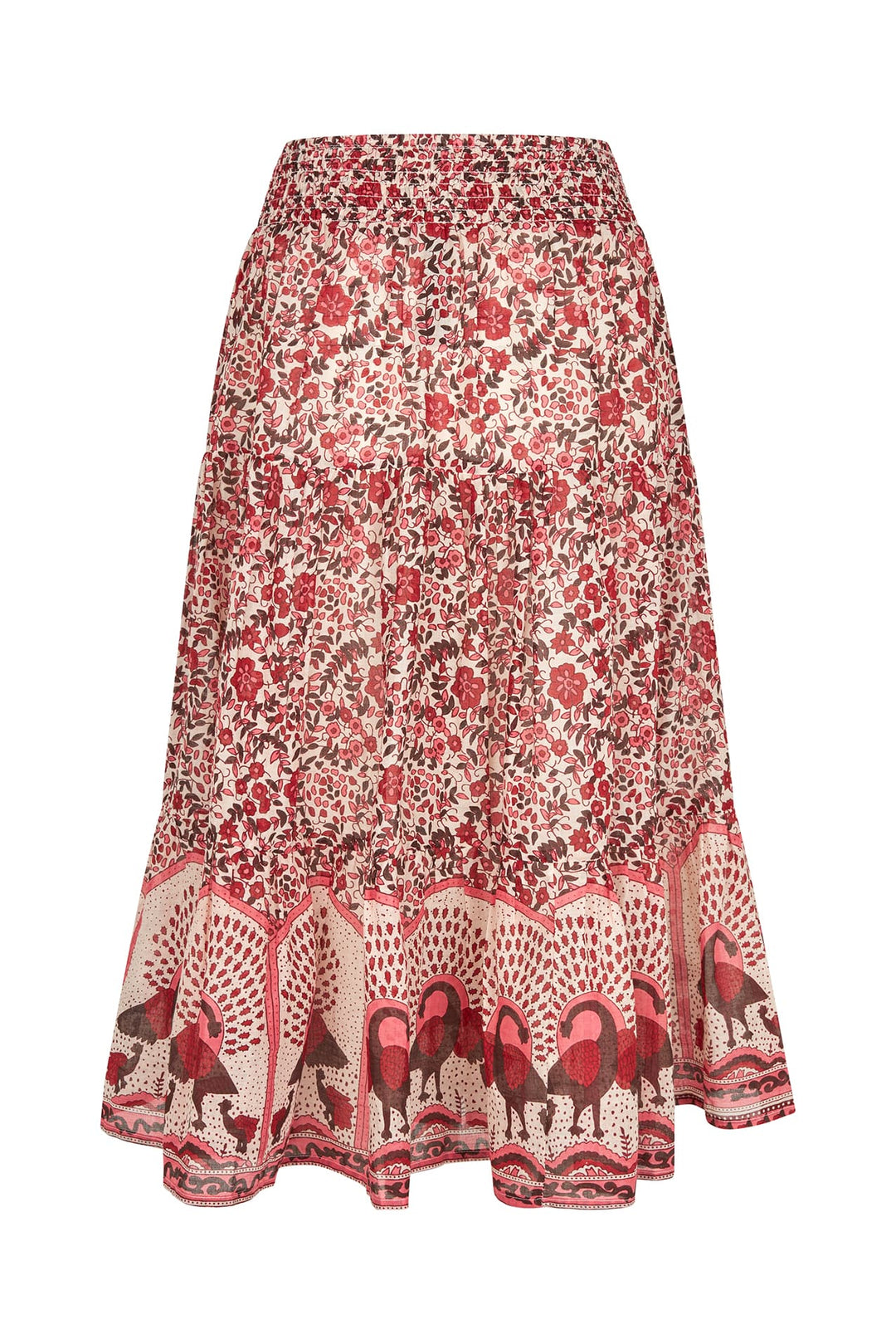 Lollys Laundry I Sunny Midi Skirt I 30 Red