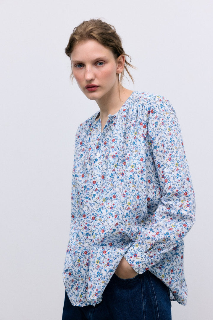 The New Society | Cloe Woman Shirt I Cloe Print