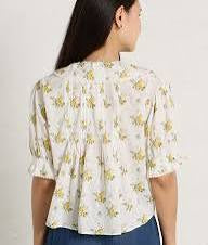The New Society | Mimosa Woman Blouse I Mimosa Print