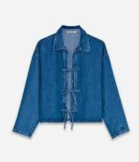 The New Society  | TNS Tencel Woman Blouse I Mid Denim