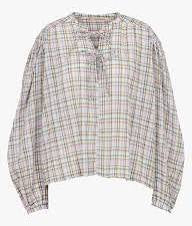 The New Society Zinnia Woman Blouse I Zinnia Check