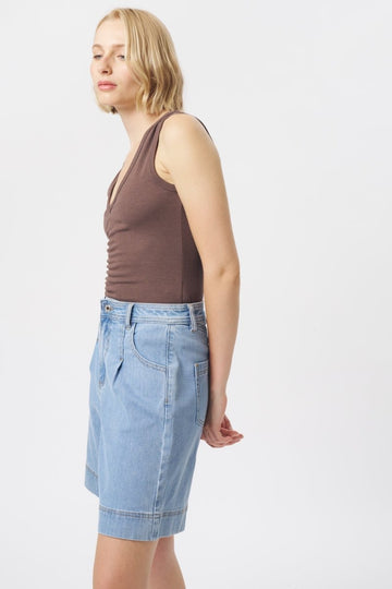 KIREINA | Bijou Short - Cord Light Blue