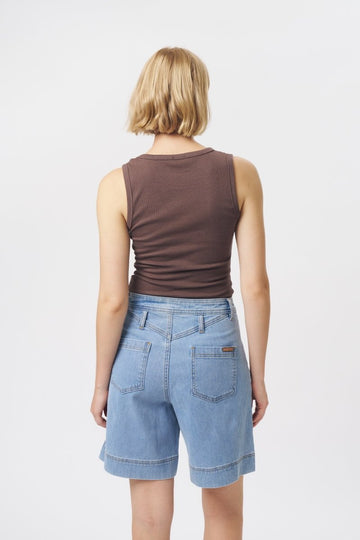 KIREINA | Bijou Short - Cord Light Blue