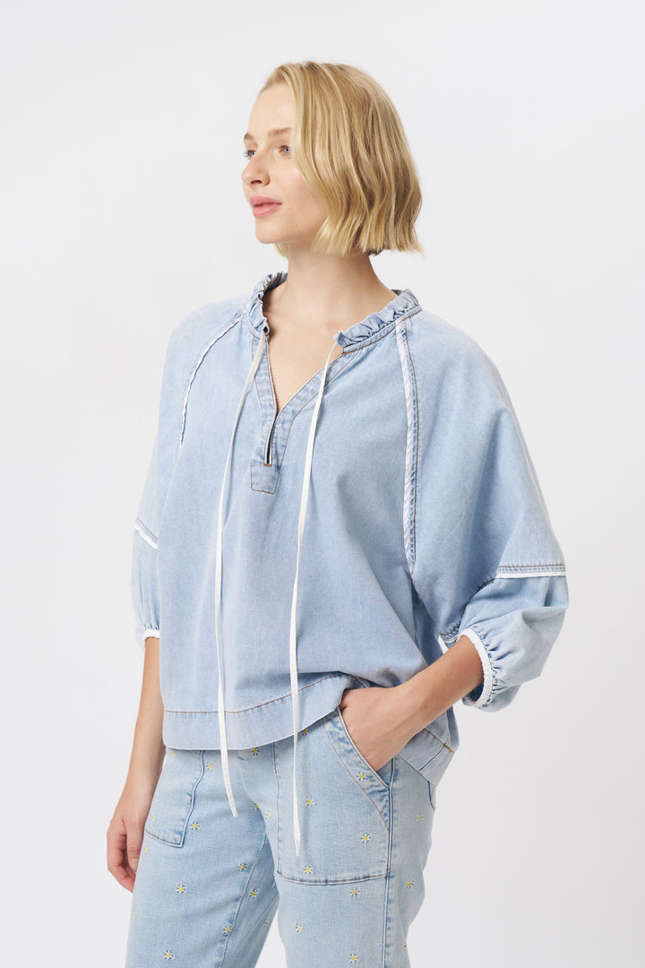 KIREINA | Joanne Shirt - Blue