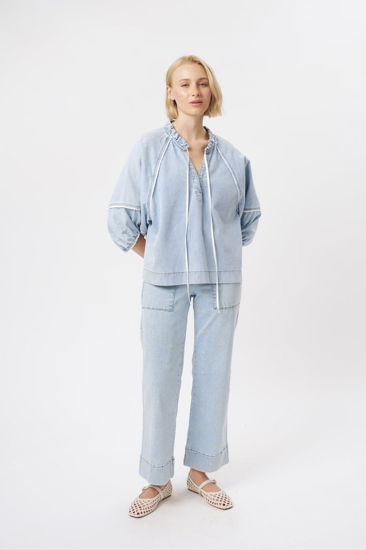 KIREINA | Joanne Shirt - Blue