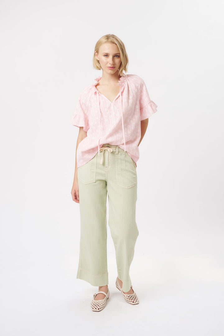 KIREINA | Sofia Pant - Pistachio Green